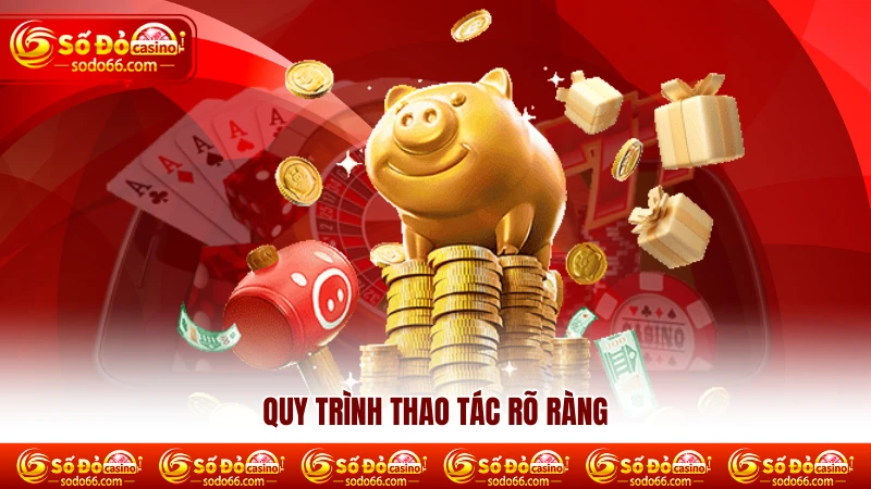 Quy trình thao tác rõ ràng